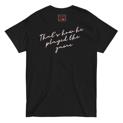 T-shirt “That’s How He Played The Game” - Noir