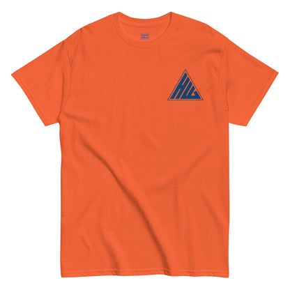 “The City That Never Sleeps” Embroidered T-shirt - Orange